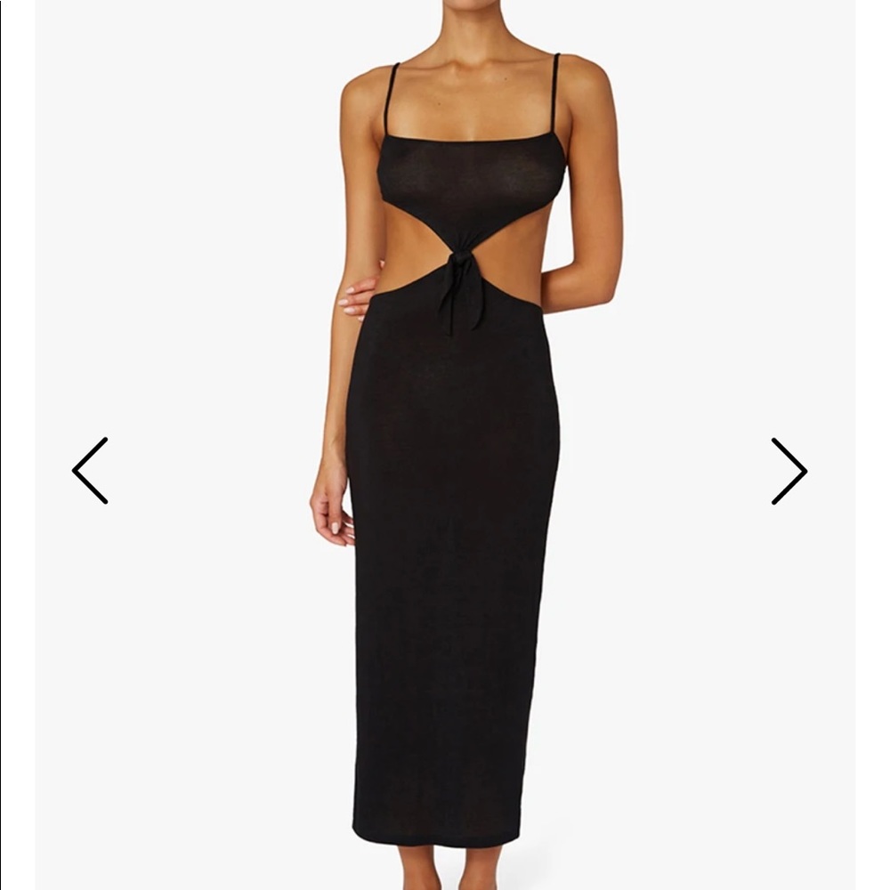 NWT WEWOREWHAT KNIT MIDI DRESS